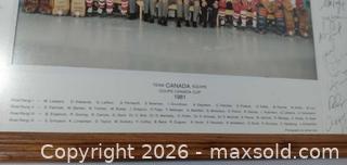 MaxSold Auction: 1981 Team Canada (Canada Cup) Framed Signed/Matted Photo - London (Ontario, Canada) SELLER MANAGED Estate Sale Online Auction - Winding Way Crescent