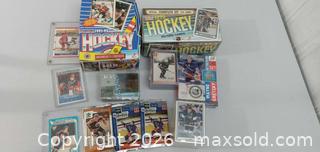 MaxSold Auction: 1990s Hockey Trading Card Lot — Hundreds, Sealed Packs & Boxes - London (Ontario, Canada) SELLER MANAGED Estate Sale Online Auction - Winding Way Crescent