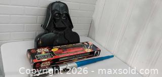 MaxSold Auction: Hasbro Star Wars Darth Maul Double-Bladed Telescoping Lightsaber - London (Ontario, Canada) SELLER MANAGED Estate Sale Online Auction - Winding Way Crescent