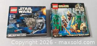 MaxSold Auction: Lot of 2 Boxed LEGO Star Wars Microfighters & Star Wars Naboo Swamp - London (Ontario, Canada) SELLER MANAGED Estate Sale Online Auction - Winding Way Crescent