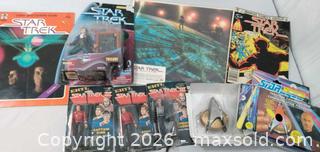 MaxSold Auction: Lot of Mixed Star Trek Collectibles — Figures, Comic, Poster - London (Ontario, Canada) SELLER MANAGED Estate Sale Online Auction - Winding Way Crescent