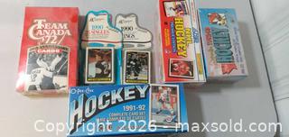 MaxSold Auction: Mixed Vintage Hockey Trading Card Boxes & Packs (Lot) - London (Ontario, Canada) SELLER MANAGED Estate Sale Online Auction - Winding Way Crescent