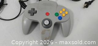 MaxSold Auction: Nintendo 64 (N64) Game Console Bundle with 2 Controllers - London (Ontario, Canada) SELLER MANAGED Estate Sale Online Auction - Winding Way Crescent