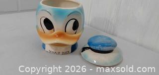 MaxSold Auction: Walt Disney Donald Duck Glazed Ceramic Cookie Jar - London (Ontario, Canada) SELLER MANAGED Estate Sale Online Auction - Winding Way Crescent