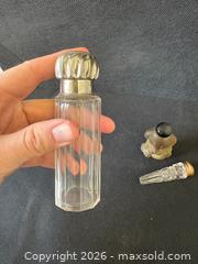 MaxSold Auction: 4 Antique Petite Art Glass Perfume Bottles Figural Dog Etc - Toronto (Ontario, Canada) PARTNER MANAGED Reseller Online Auction - Railside Road