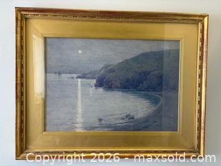 MaxSold Auction: Antique Gilt Framed Scenic Scottish Watercolour Painting  Signed Alfred Jones - Toronto (Ontario, Canada) PARTNER MANAGED Reseller Online Auction - Railside Road