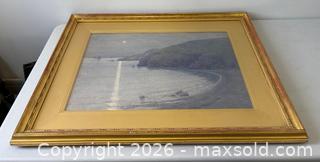 MaxSold Auction: Antique Gilt Framed Scenic Scottish Watercolour Painting  Signed Alfred Jones - Toronto (Ontario, Canada) PARTNER MANAGED Reseller Online Auction - Railside Road