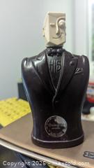 MaxSold Auction: Art Deco Glass Bakelite Head Northwoods His Talc Bottle 1940s Cubism Figure - Toronto (Ontario, Canada) PARTNER MANAGED Reseller Online Auction - Railside Road