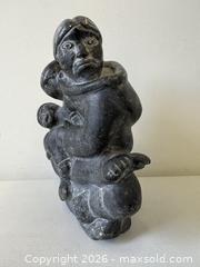 MaxSold Auction: Dramatic Artist Signed Inuit Carved Soapstone Sculpture  - Toronto (Ontario, Canada) PARTNER MANAGED Reseller Online Auction - Railside Road