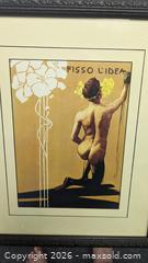 MaxSold Auction: Framed "Fisso Lidea" Nude Male Art Print  - Toronto (Ontario, Canada) PARTNER MANAGED Reseller Online Auction - Railside Road