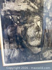 MaxSold Auction: "Reflections" Framed Etching #60/100 Artist Signed Ghitta Caiserman-Roth - Toronto (Ontario, Canada) PARTNER MANAGED Reseller Online Auction - Railside Road