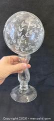MaxSold Auction: Scarce Antique Etched Glass Wig Stand Whimsey - Toronto (Ontario, Canada) PARTNER MANAGED Reseller Online Auction - Railside Road