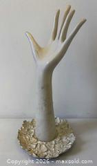 MaxSold Auction: Vintage Composite Store Jewelry Display Stretching Hand - Toronto (Ontario, Canada) PARTNER MANAGED Reseller Online Auction - Railside Road