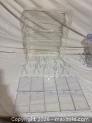 MaxSold Auction: Clear Acrylic Display Case Set with 12 Hinged Pockets & Stands,10 Stand,10 Magnetic Holder - Toronto (Ontario, Canada) SELLER MANAGED Downsizing Online Auction - Rutherford Avenue
