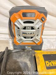 MaxSold Auction: DeWalt & Ridgid Corded Power Tools (3 pcs) - Toronto (Ontario, Canada) SELLER MANAGED Downsizing Online Auction - Rutherford Avenue