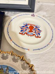 MaxSold Auction: Framed Nautical/London Souvenir Artwork with Two Adams Plates - Toronto (Ontario, Canada) SELLER MANAGED Downsizing Online Auction - Rutherford Avenue