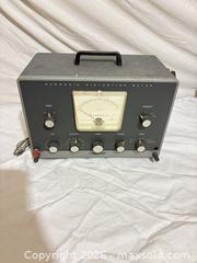 MaxSold Auction: Heathkit IM-12 Harmonic Distortion Meter - Toronto (Ontario, Canada) SELLER MANAGED Downsizing Online Auction - Rutherford Avenue