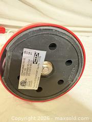 MaxSold Auction: IKEA Red and Silver Metal Desk Lamp, Gooseneck - Toronto (Ontario, Canada) SELLER MANAGED Downsizing Online Auction - Rutherford Avenue