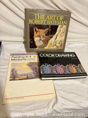 MaxSold Auction: Lot of 3 Art Instruction & Artist Monograph Books - Toronto (Ontario, Canada) SELLER MANAGED Downsizing Online Auction - Rutherford Avenue