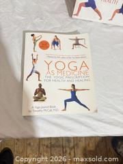 MaxSold Auction: Lot of 3 Books: Yoga and Health & Medicine - Toronto (Ontario, Canada) SELLER MANAGED Downsizing Online Auction - Rutherford Avenue