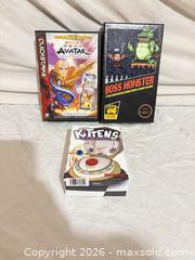 MaxSold Auction: Lot of 3 Tabletop/Card Games: Avatar, Boss Monster, Kittens - Toronto (Ontario, Canada) SELLER MANAGED Downsizing Online Auction - Rutherford Avenue