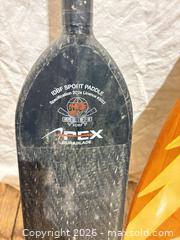 MaxSold Auction: Lot of 3 Wood Paddles: Canoe, Kayak, Dragon Boat - Toronto (Ontario, Canada) SELLER MANAGED Downsizing Online Auction - Rutherford Avenue
