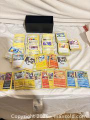 MaxSold Auction: Lot of ~400 Pokémon Trading Cards - Trainers, with Storage Box - Toronto (Ontario, Canada) SELLER MANAGED Downsizing Online Auction - Rutherford Avenue