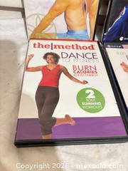 MaxSold Auction: Lot of 4 Yoga/Pilates/Dance/Cardio DVDs, Gaiam/Beachbody/The Method - Toronto (Ontario, Canada) SELLER MANAGED Downsizing Online Auction - Rutherford Avenue