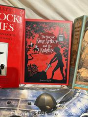 MaxSold Auction: Lot of 5 Books — Sherlock Holmes, Grimm, Arthur, Medieval Knights - Toronto (Ontario, Canada) SELLER MANAGED Downsizing Online Auction - Rutherford Avenue