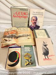 MaxSold Auction: Lot of 7 Vintage Mid-20th Century Books: Literature, History, Science - Toronto (Ontario, Canada) SELLER MANAGED Downsizing Online Auction - Rutherford Avenue