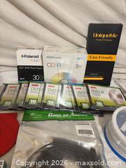 MaxSold Auction: Mixed Blank Media, Cables & Phone Accessories Lot (20+) - Toronto (Ontario, Canada) SELLER MANAGED Downsizing Online Auction - Rutherford Avenue