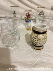 MaxSold Auction: Mixed Glass Lot of 9 Assorted Drinking Glasses - Toronto (Ontario, Canada) SELLER MANAGED Downsizing Online Auction - Rutherford Avenue
