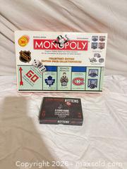 MaxSold Auction: Monopoly NHL Collector's Edition & Exploding Kittens NSFW Deck - Toronto (Ontario, Canada) SELLER MANAGED Downsizing Online Auction - Rutherford Avenue