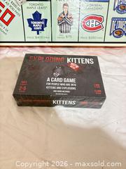 MaxSold Auction: Monopoly NHL Collector's Edition & Exploding Kittens NSFW Deck - Toronto (Ontario, Canada) SELLER MANAGED Downsizing Online Auction - Rutherford Avenue