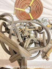 MaxSold Auction: Oxy?acetylene torch welding kit with regulators, hoses and tips - Toronto (Ontario, Canada) SELLER MANAGED Downsizing Online Auction - Rutherford Avenue
