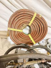 MaxSold Auction: Oxy?acetylene torch welding kit with regulators, hoses and tips - Toronto (Ontario, Canada) SELLER MANAGED Downsizing Online Auction - Rutherford Avenue