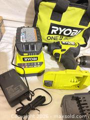 MaxSold Auction: Ryobi & Hitachi Cordless Drivers, Drill, Batteries, Charger, Bag - Toronto (Ontario, Canada) SELLER MANAGED Downsizing Online Auction - Rutherford Avenue