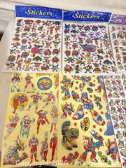 MaxSold Auction: Sticker Sheets Pack of 10 – Anime, Cartoon & Holographic, Large - Toronto (Ontario, Canada) SELLER MANAGED Downsizing Online Auction - Rutherford Avenue