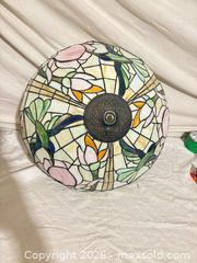 MaxSold Auction: Tiffany Stained Glass Ceiling/Pendant Lamp Shade, 14-inch - Toronto (Ontario, Canada) SELLER MANAGED Downsizing Online Auction - Rutherford Avenue