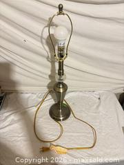 MaxSold Auction: Traditional Antique Brass Metal Table Lamp - Toronto (Ontario, Canada) SELLER MANAGED Downsizing Online Auction - Rutherford Avenue