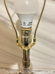 MaxSold Auction: Traditional Antique Brass Metal Table Lamp - Toronto (Ontario, Canada) SELLER MANAGED Downsizing Online Auction - Rutherford Avenue