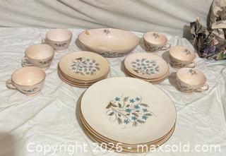 MaxSold Auction: Tuscan Blue Star Fine English Bone China Dinnerware Set (24 pc) - Toronto (Ontario, Canada) SELLER MANAGED Downsizing Online Auction - Rutherford Avenue