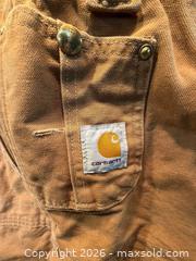 MaxSold Auction: CARHARTT OVERALL NEW SIZE 44-32" LONG. LIKE NEW. - Hamilton (Ontario, Canada) SELLER MANAGED Estate Sale Online Auction - St. Clair Avenue