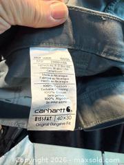 MaxSold Auction: CARHARTT WORK PANTS. NEW. SIZE 40" X 30 L. - Hamilton (Ontario, Canada) SELLER MANAGED Estate Sale Online Auction - St. Clair Avenue