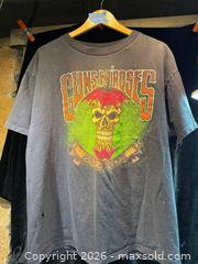 MaxSold Auction: GUNSN'ROSES VTG COTTON T-SHIRT. SIZE L - Hamilton (Ontario, Canada) SELLER MANAGED Estate Sale Online Auction - St. Clair Avenue