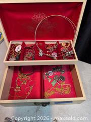 MaxSold Auction: JEWELRY BOX WITH CONTENT. VTG. - Hamilton (Ontario, Canada) SELLER MANAGED Estate Sale Online Auction - St. Clair Avenue