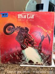 MaxSold Auction: MEAT LOAF BAT OUT OF HELL VTG LP. - Hamilton (Ontario, Canada) SELLER MANAGED Estate Sale Online Auction - St. Clair Avenue