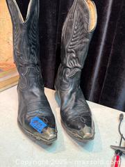 MaxSold Auction: MEN'S LEATHER BOULET COWBOY BOOTS. SIZE 10 - Hamilton (Ontario, Canada) SELLER MANAGED Estate Sale Online Auction - St. Clair Avenue