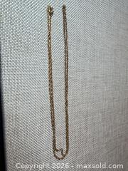 MaxSold Auction: 1/20 12k Gold Filled Chain  - Almonte (Ontario, Canada) SELLER MANAGED Downsizing Online Auction - River Road