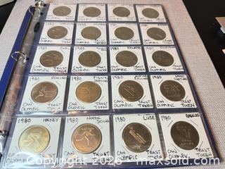 MaxSold Auction: 1980 Olympic Trust Token Collection  - Almonte (Ontario, Canada) SELLER MANAGED Downsizing Online Auction - River Road